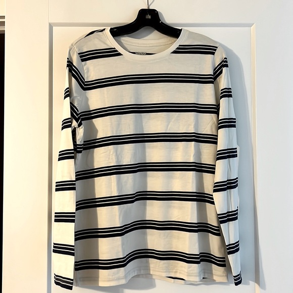 Lands End Striped Long Sleeve Tee - Picture 4 of 8